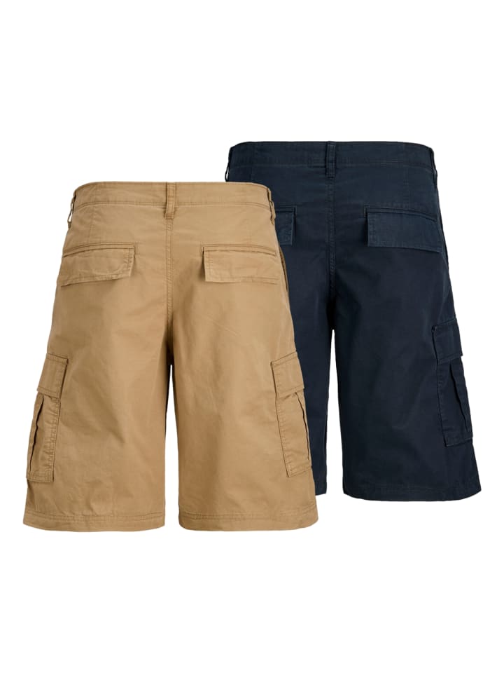 Jack & Jones Shorts 'JPSTCOLE MATEO' in braun günstig kaufen