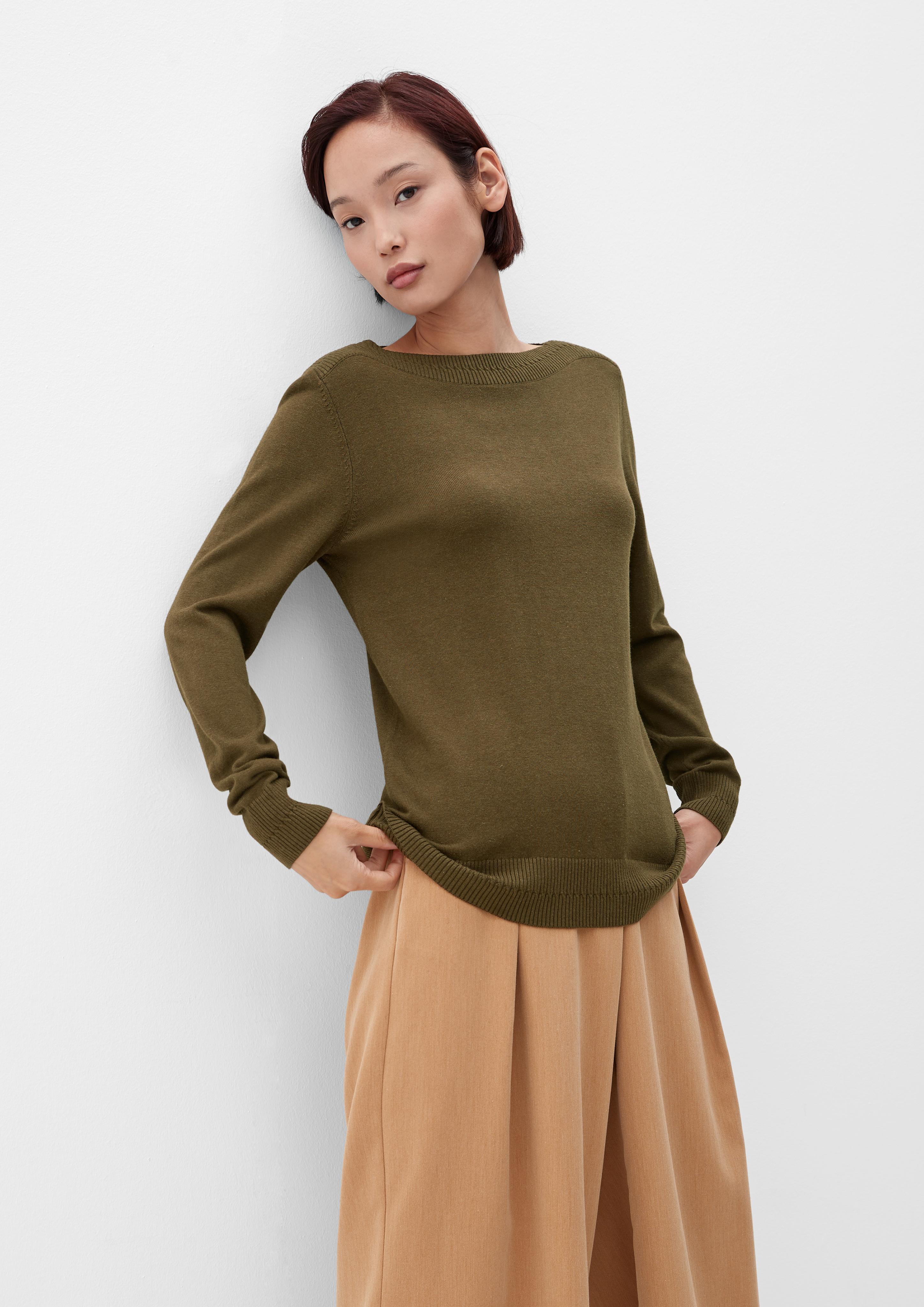 Pullover mit U-Boot-Ausschnitt  2121098-7946