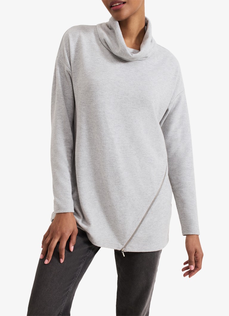 Pulover Phase Eight Klara din tricot fin cu guler înalt
