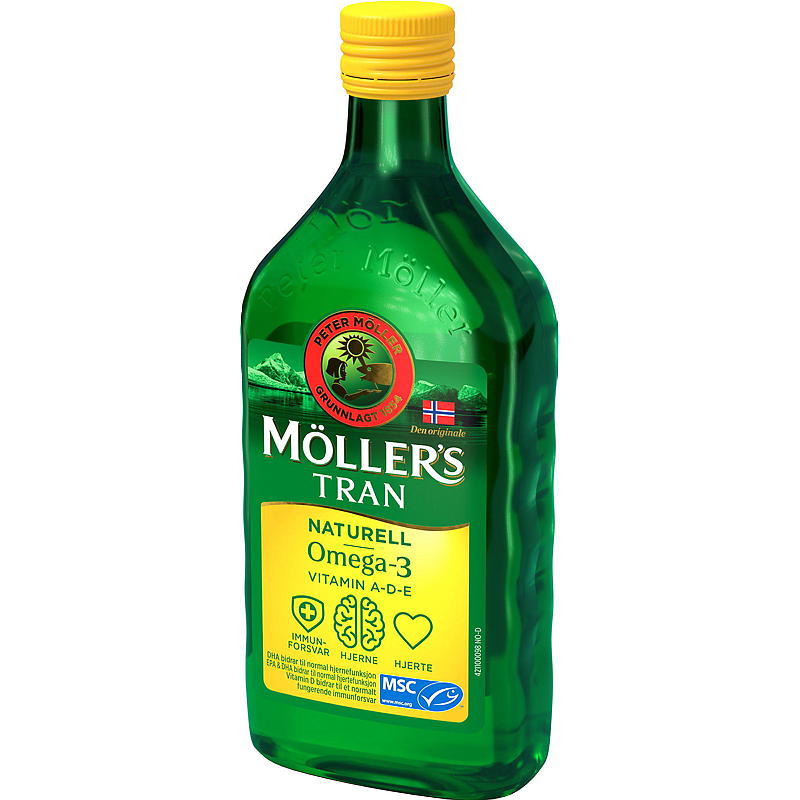 Möller's Möller's Tran 500 ml Naturell