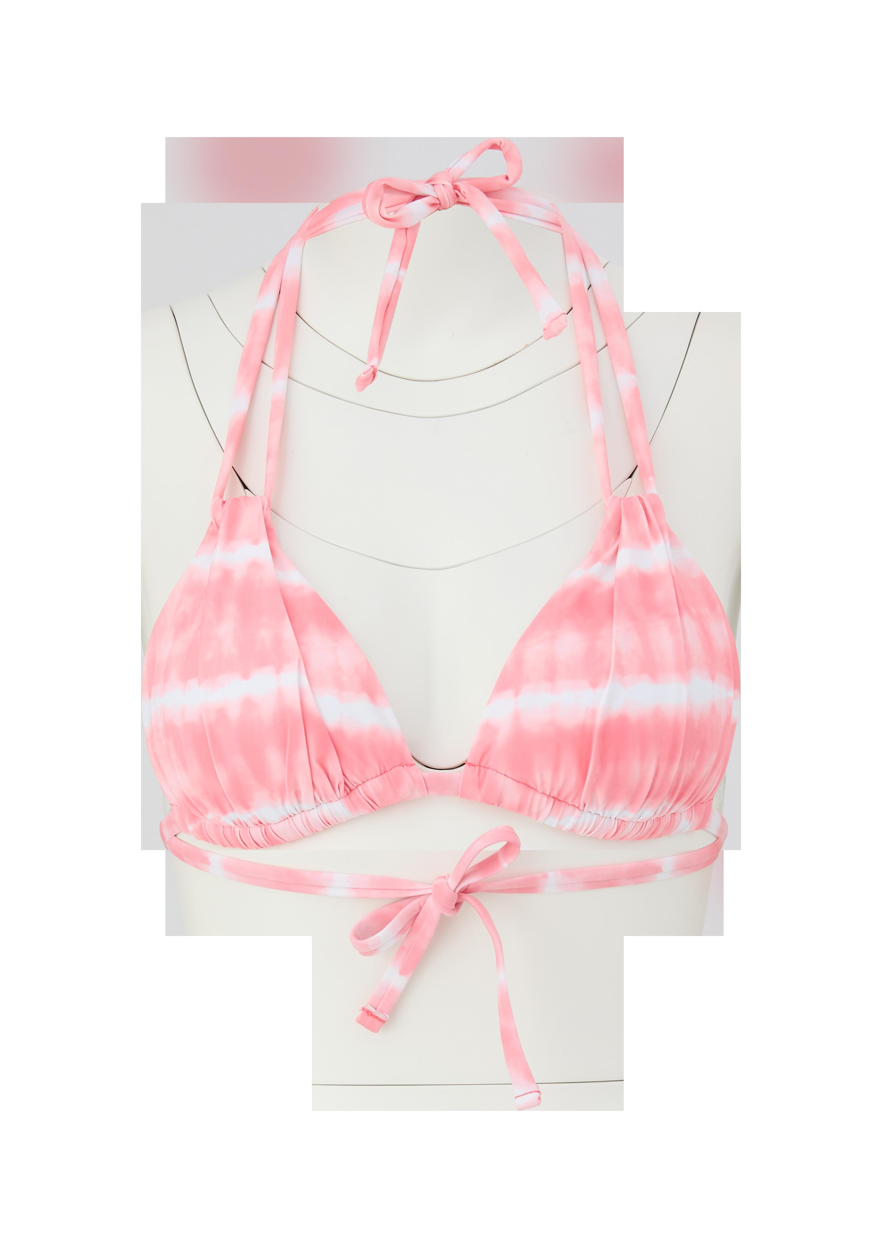 Triangel Bikini-Top mit Batik-Muster  6008482-29B1