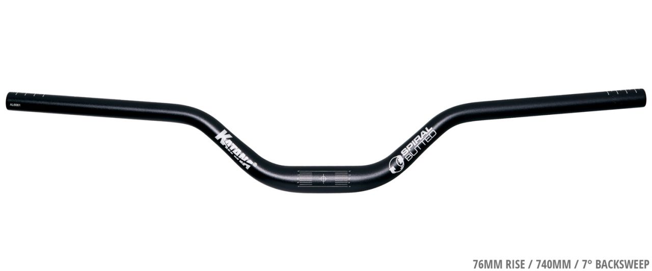 Katana Spiral Butted Riser Bar 31,8mm Lenker kaufen | Bike-Discount