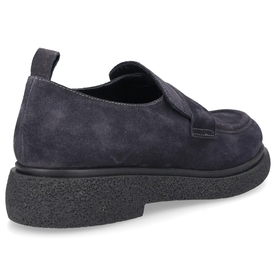 EN AVANT - Loafer C173 Veloursleder - blau
