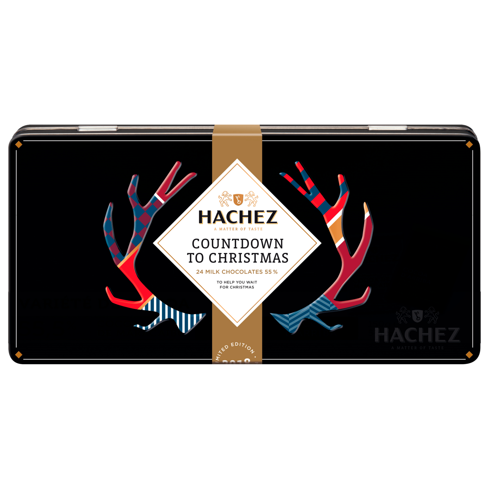 Hachez Adventskalender Milk Chocolates 180g