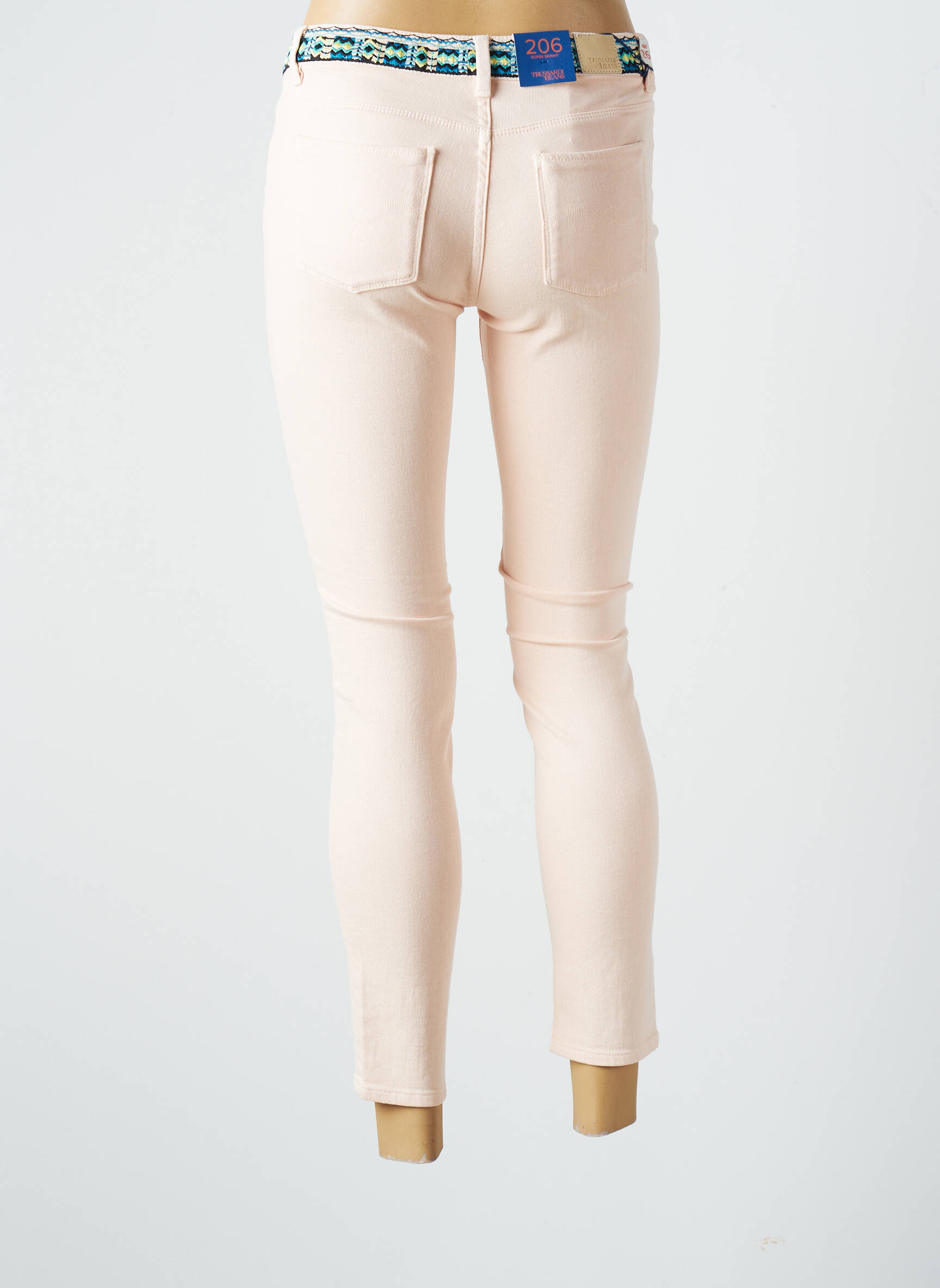 Trussardi Jeans Jeans Skinny Femme couleur rose