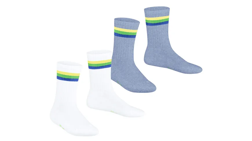 ESPRIT Kinder Tennissocken Stripe 2er Pack blue