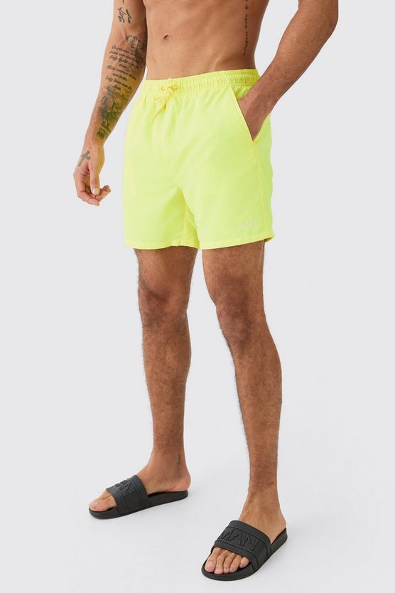 2er-Pack mittellange Original Man Badehosen