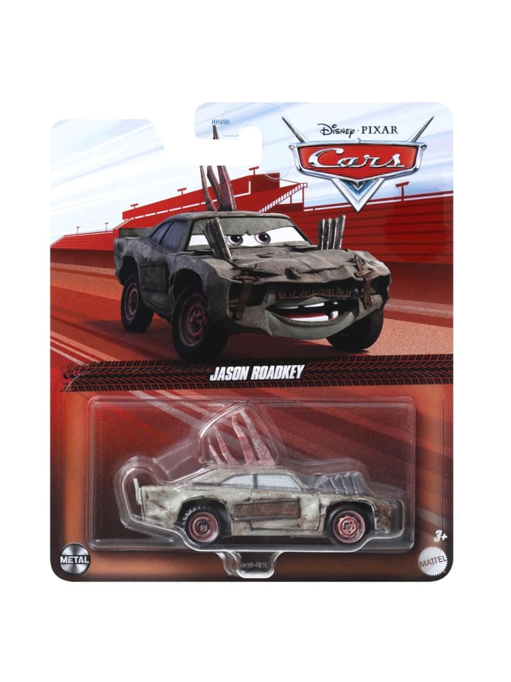 Disney Cars Jason Roadkey HTX98 | Disney Cars | Cast 1:55 Autos | Mattel Fahrzeuge günstig kaufen onesize