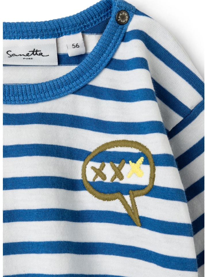 Sanetta Langarmshirt in Blau günstig kaufen