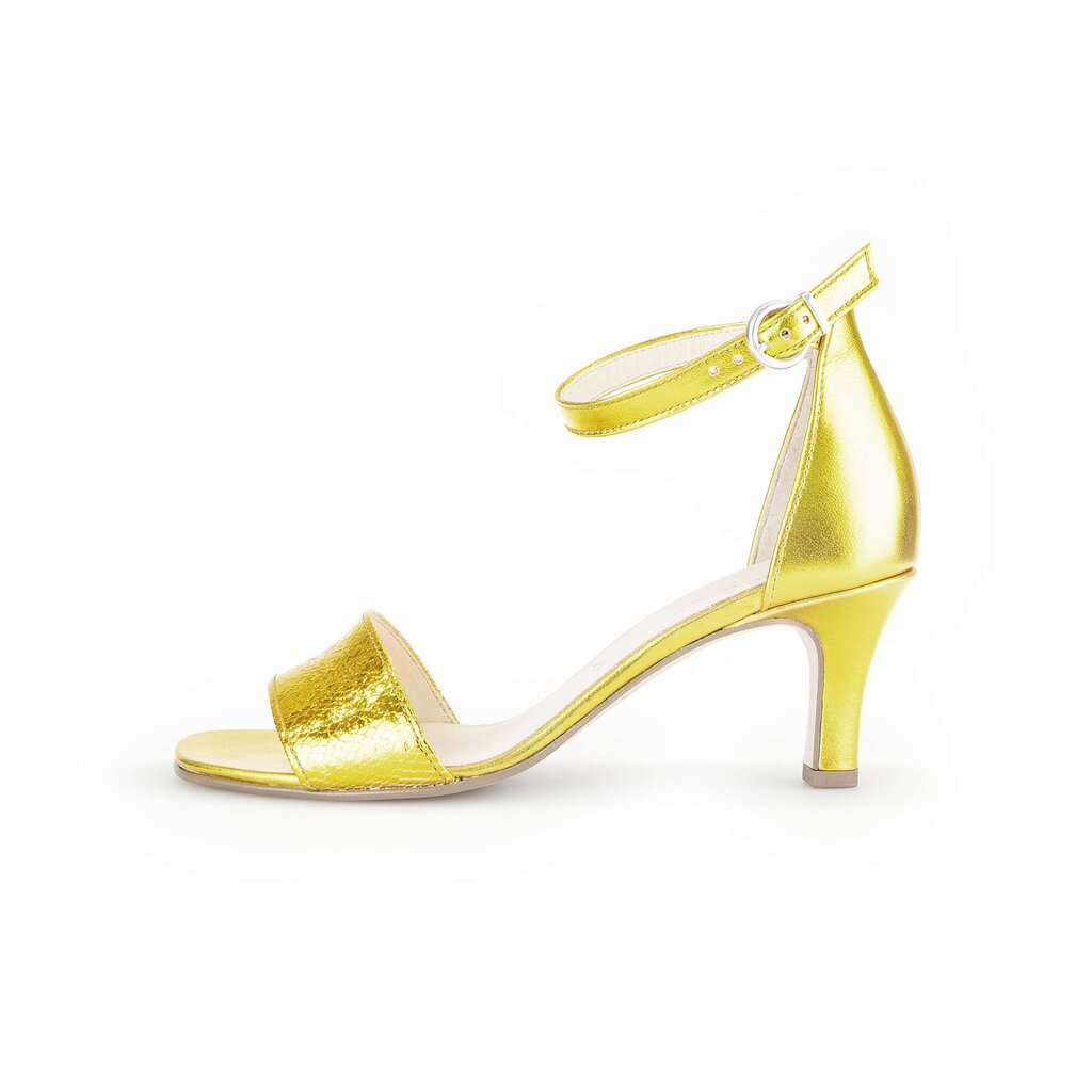 Gabor fashion Riemchensandale gelb