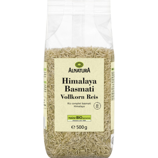 Alnatura Bio Himalaya Basmati Vollkorn Reis 500G