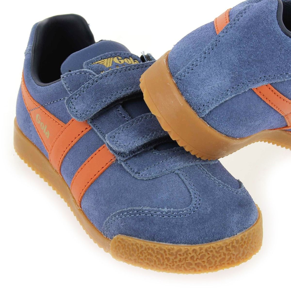 Gola  HARRIER VELCRO CKA192 - bleu orange