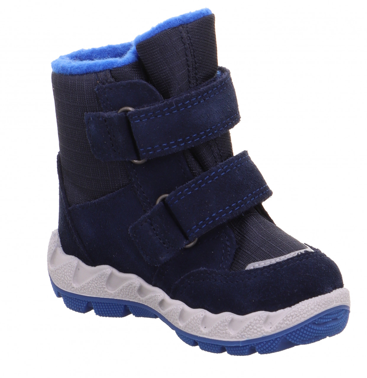 ICEBIRD - Blau Boots mit Klettverschluss