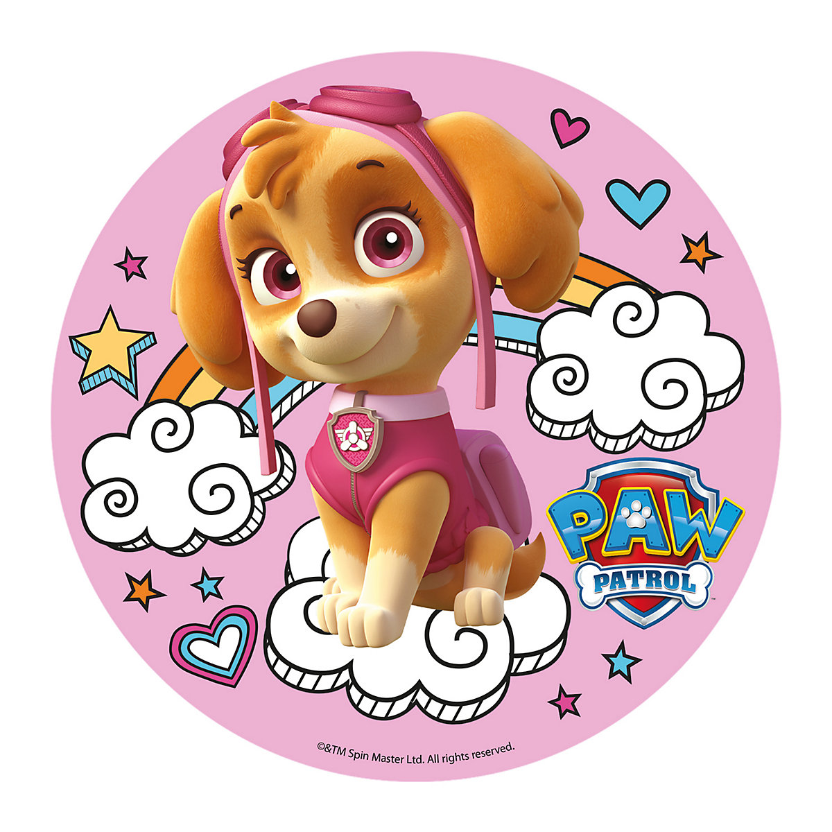 Essbare Tortenaufleger Paw Patrol 20cm