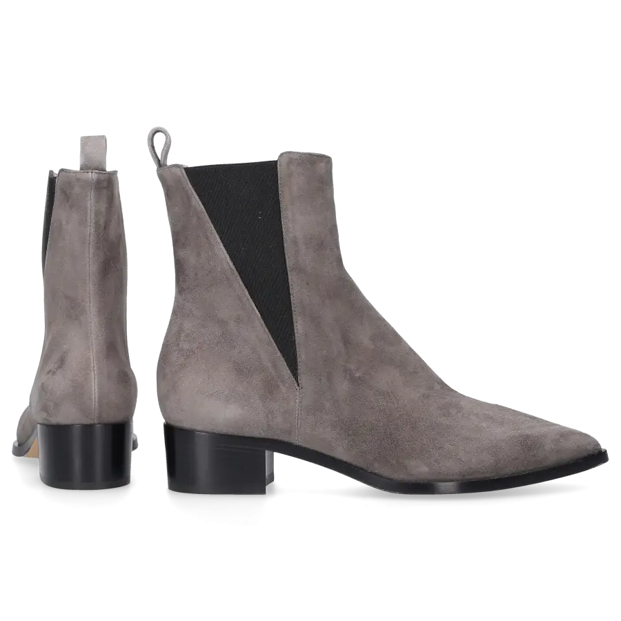 Pomme D`OR - Chelsea Boots 5183 Veloursleder - grau