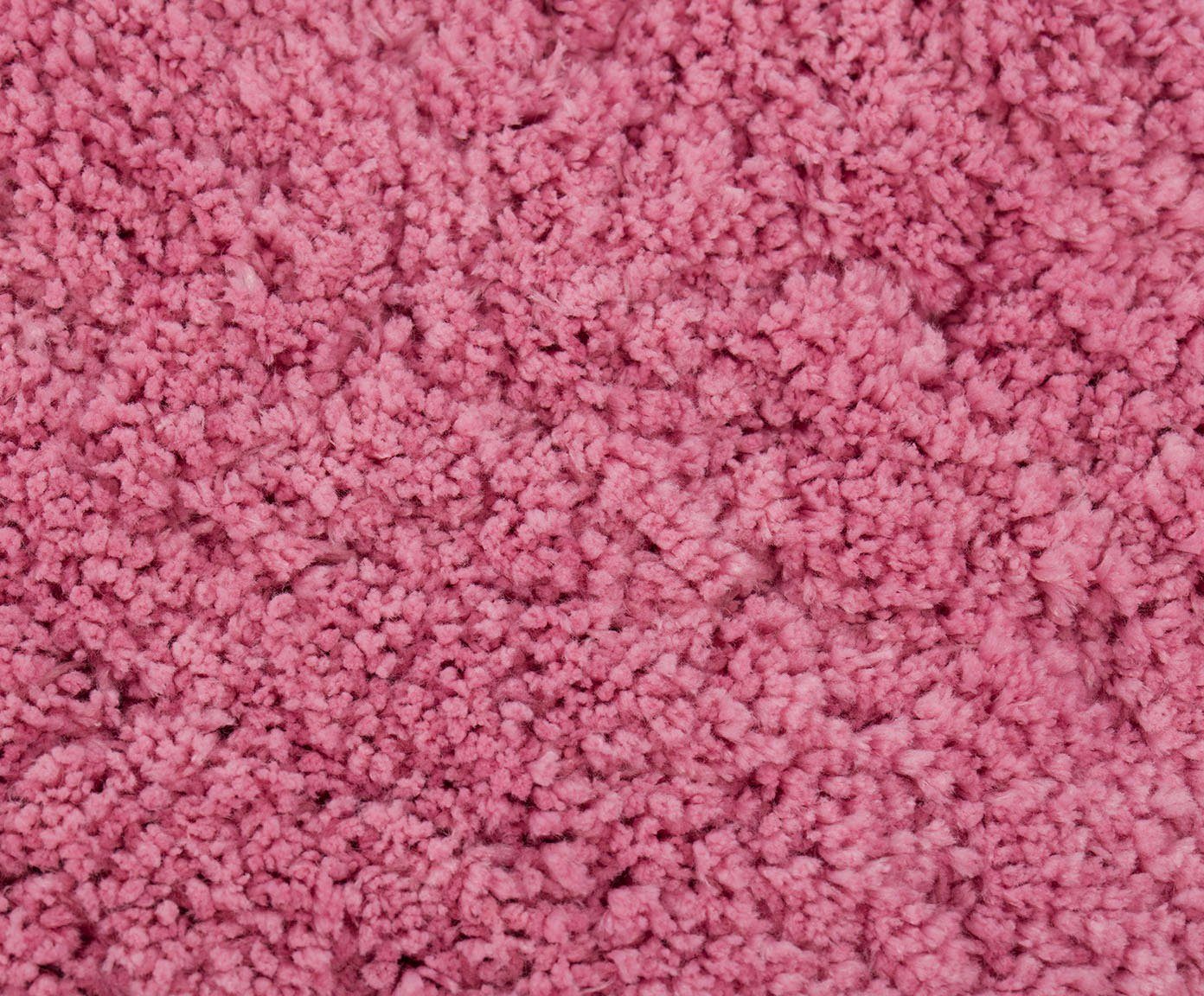 Badematte DELUXE Gözze, rutschhemmend beschichtet, fußbodenheizungsgeeignet, Polyester, rechteckig, mit extra hohem Flor
