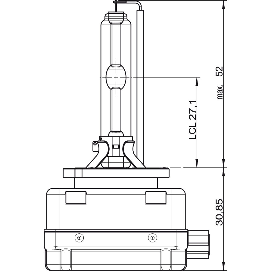 OSRAM Cool Blue Intense D1S Xenonlampe, 1 Stück - ATU