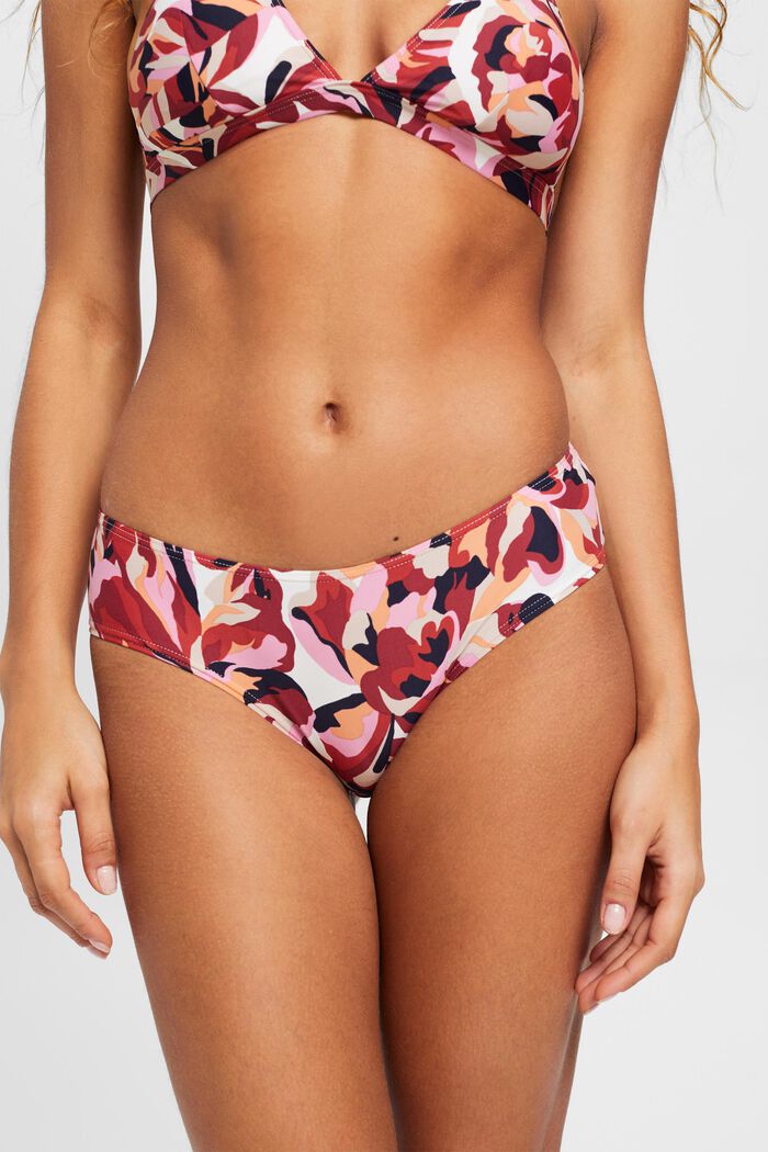 Bikini-Hipster mit floralem Print