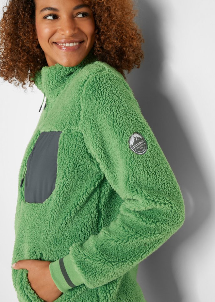 Teddy-Fleecejacke