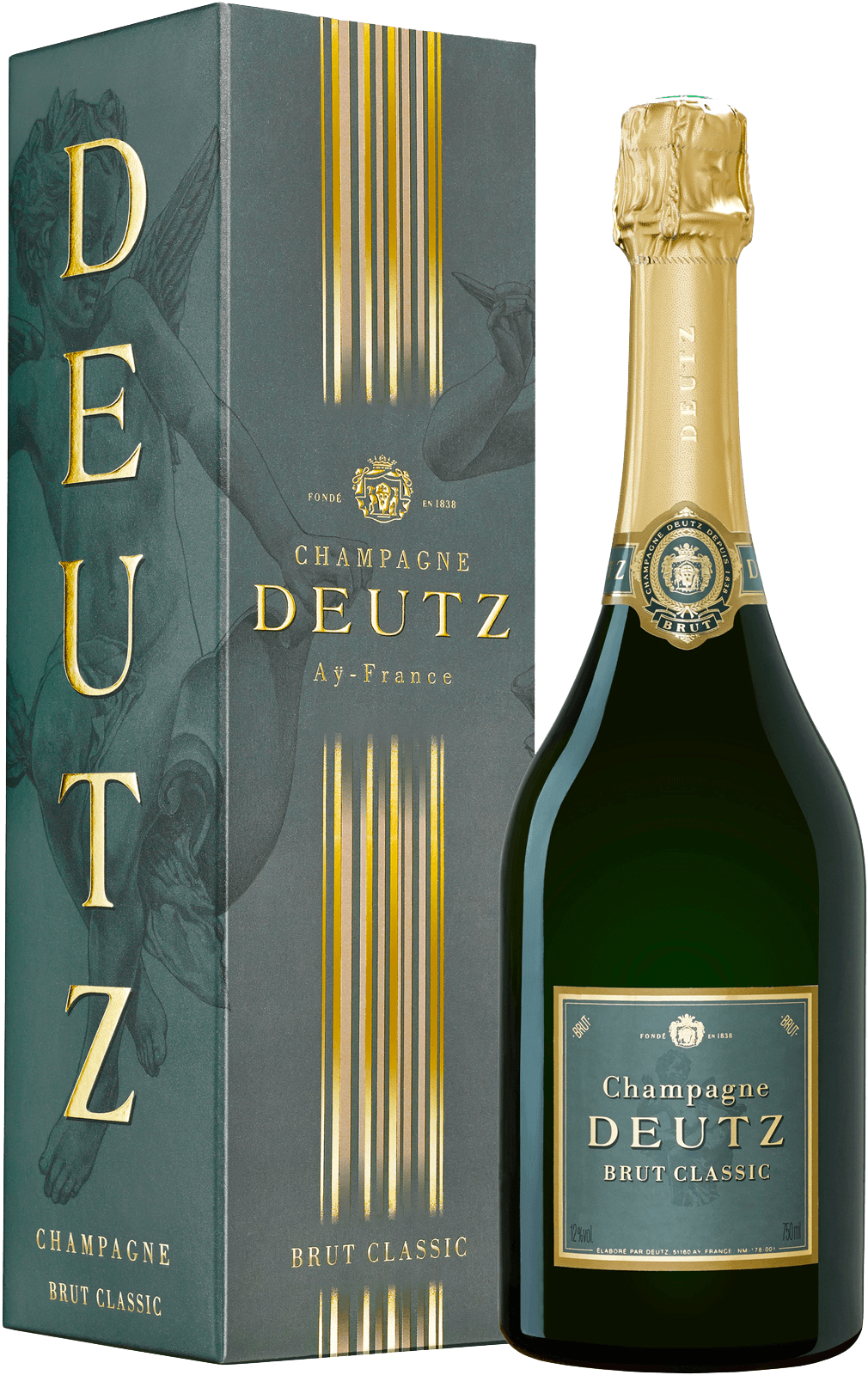 Deutz brut classic en étui