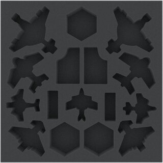 Schaumstoff-Set für Aeronautica Imperialis: Wings of Vengeance Brettspielbox