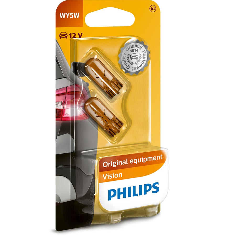 Philips WY5W Glühlampe, 2 Stück - ATU