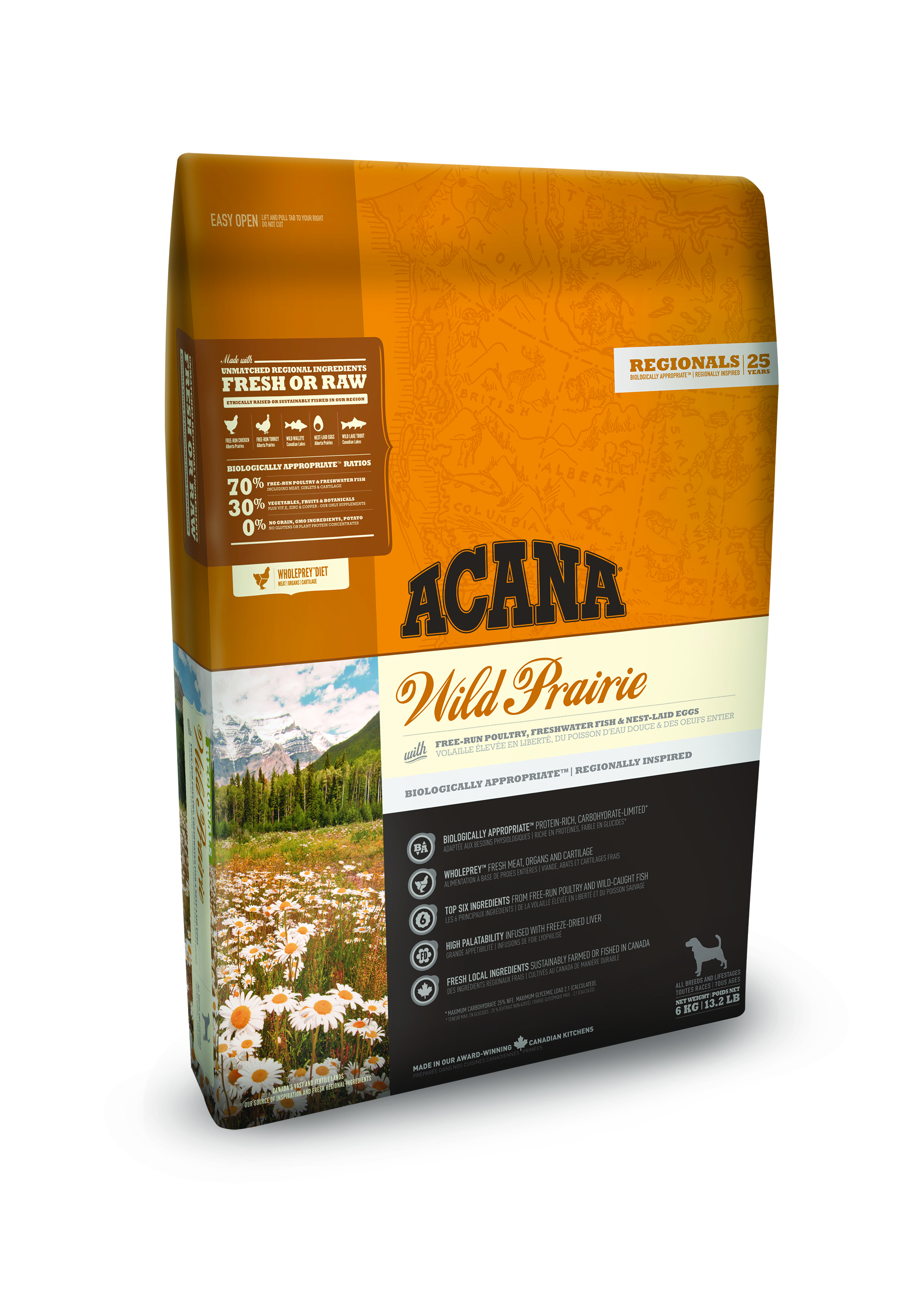 ACANA Hundetrockenfutter ACANA Wild Prairie 2 kg
