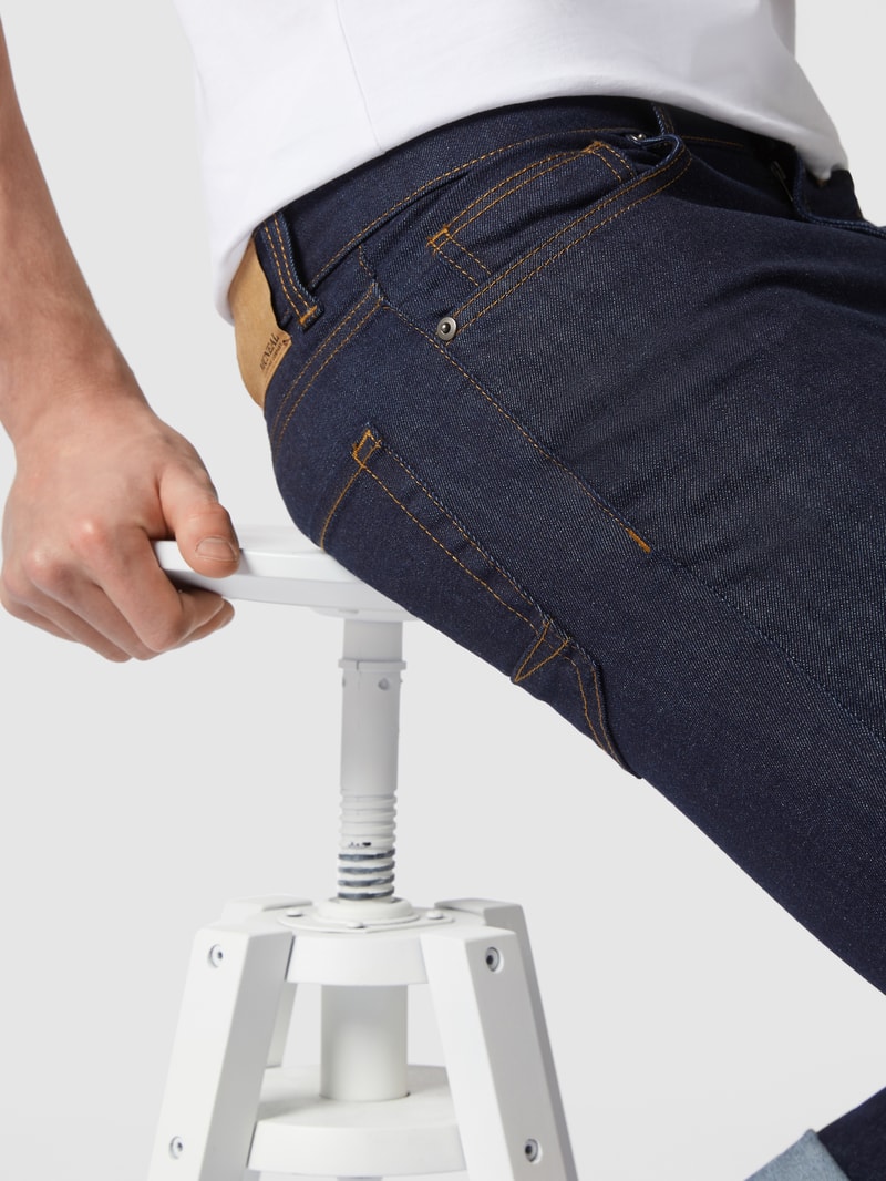 Skinny Fit Jeans mit Stretch-Anteil in blau