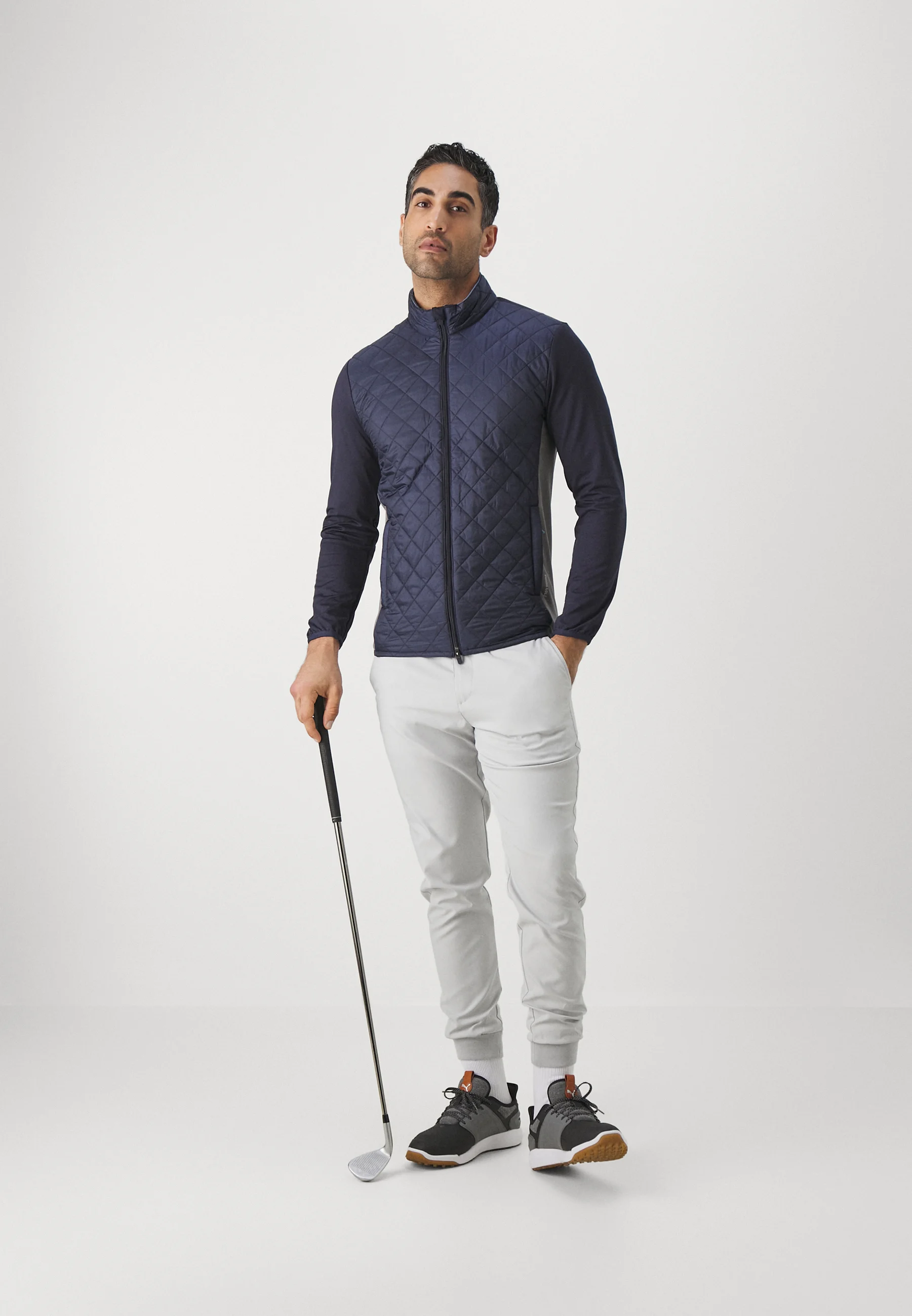 Puma Golf FROST QUILTED JACKET - Chaqueta para exteriores