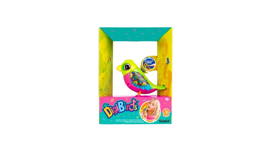 Silverlit Digi Friends - 88600 Digi Birds - Single Pack, 1 Stück, sortiert