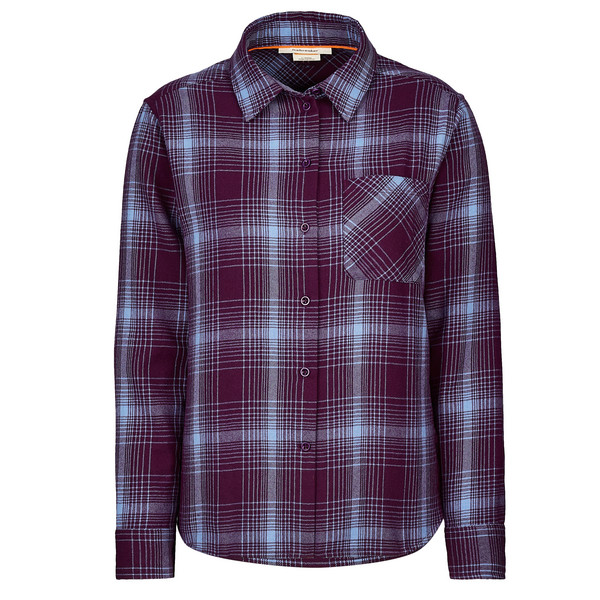 W MERINO 200 DAWNDER LS FLANNEL SHIRT PLAID Damen - Outdoor Hemd