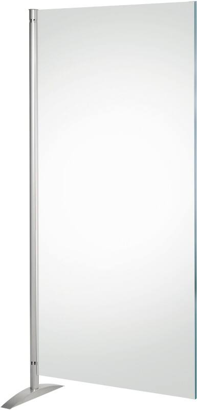 Kerkmann Mobile Schutzscheibe Metropol Plexiglas Transparent 800 x 5 x 1.750 mm