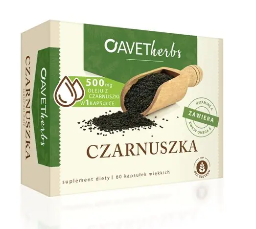 Avet Pharma Bilje Crni kim, ulje crnog kima 500 mg, kapsule