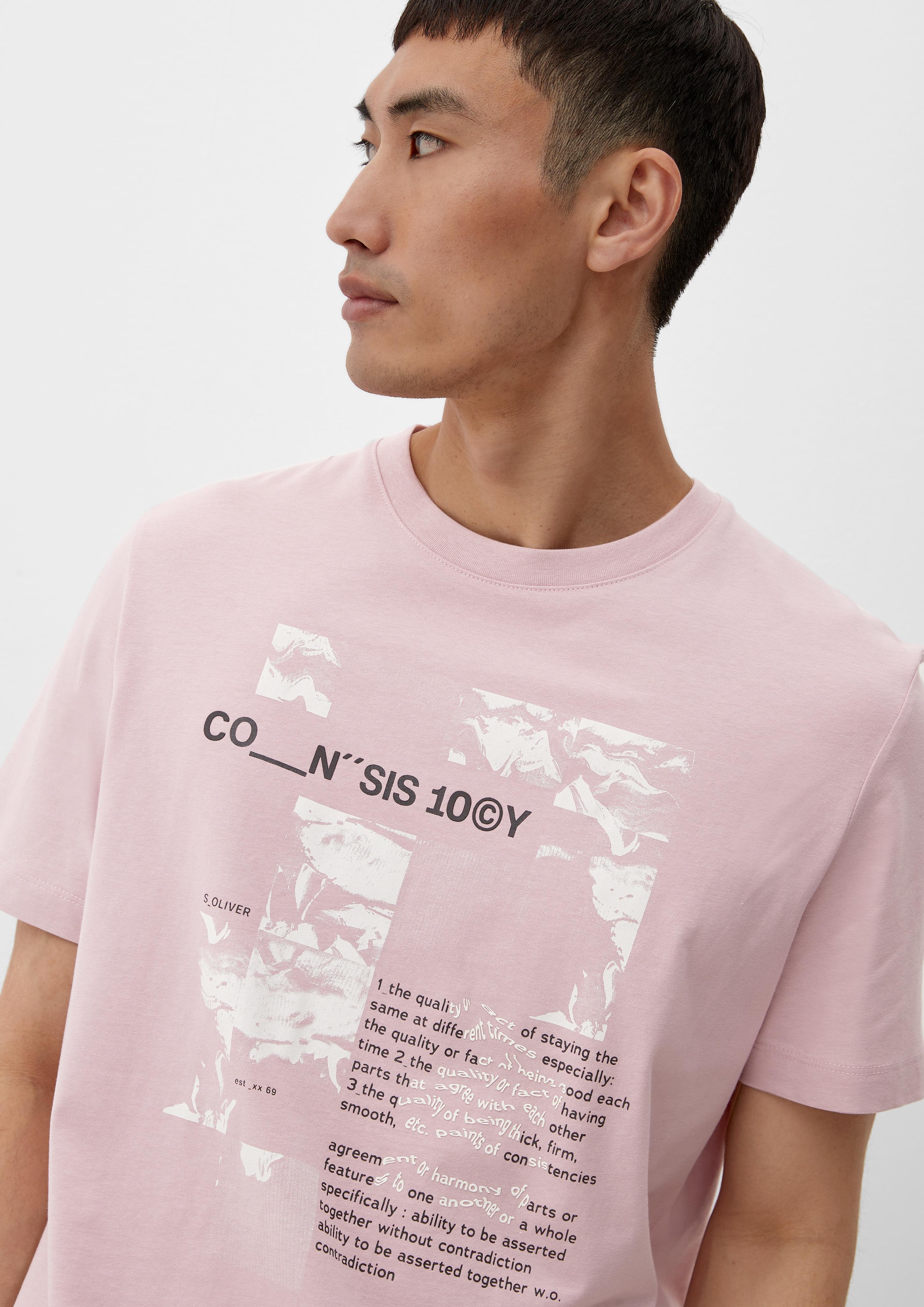 T-Shirt mit Frontprint  2129864-41D1
