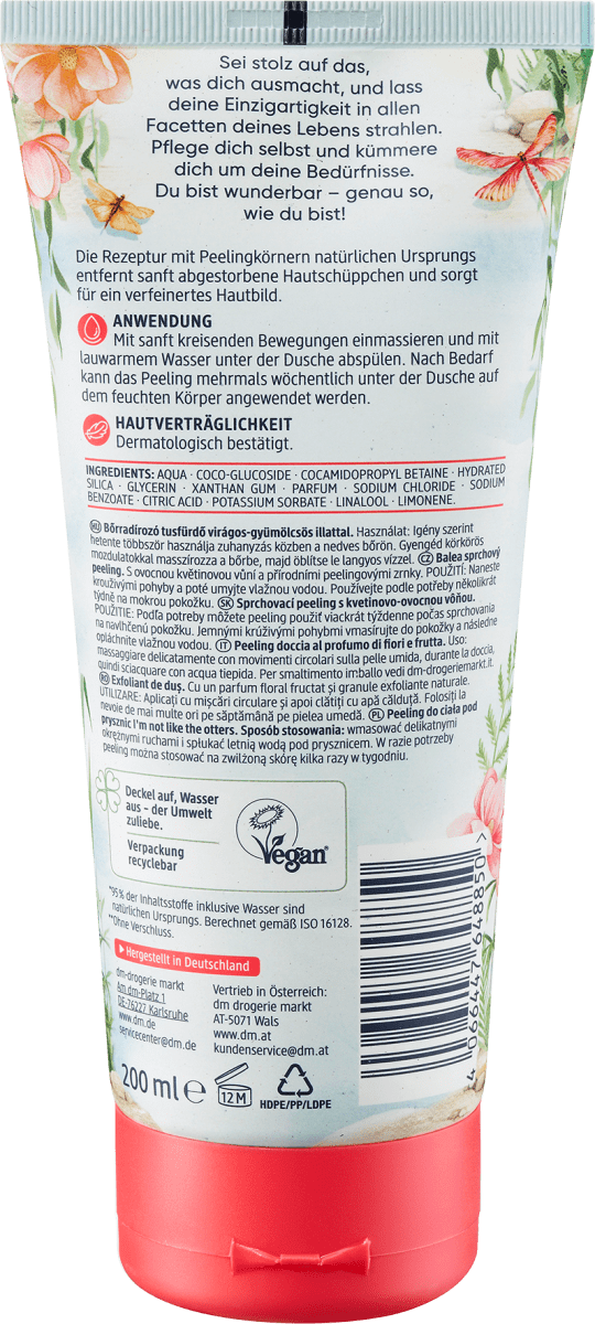 Duschpeeling I'm not like the otters, 200 ml