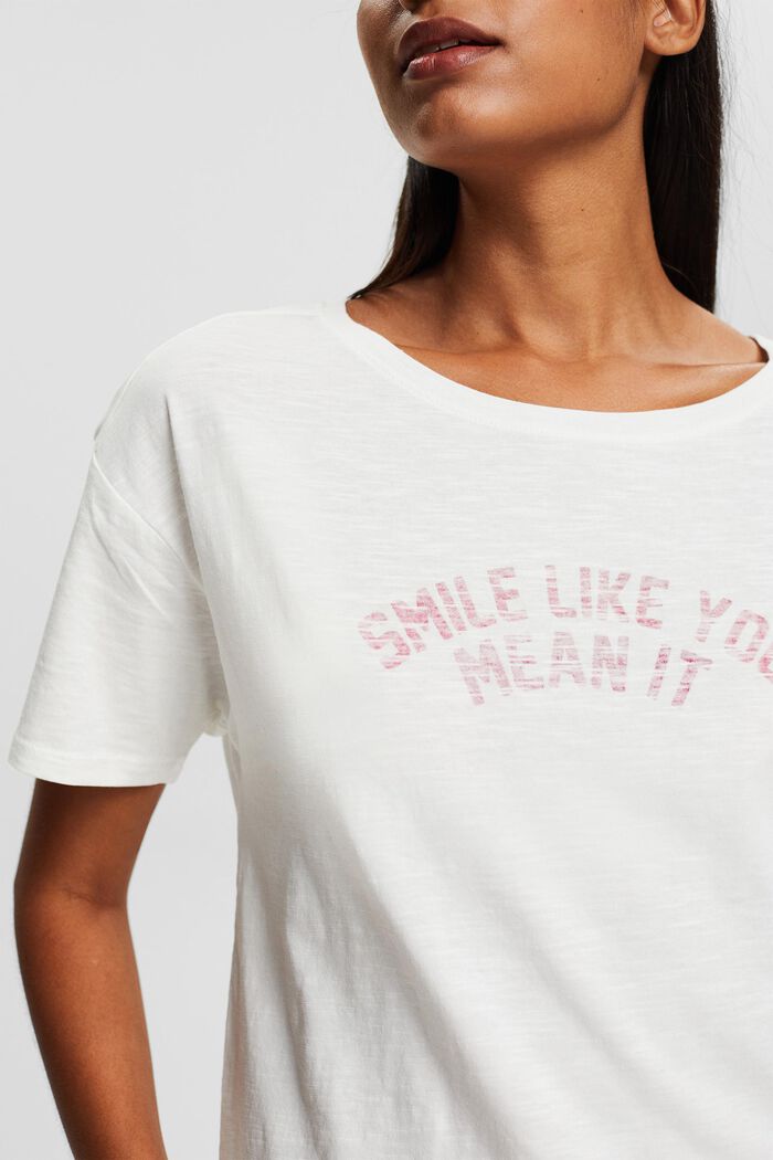 Statement-Shirt aus Baumwolle