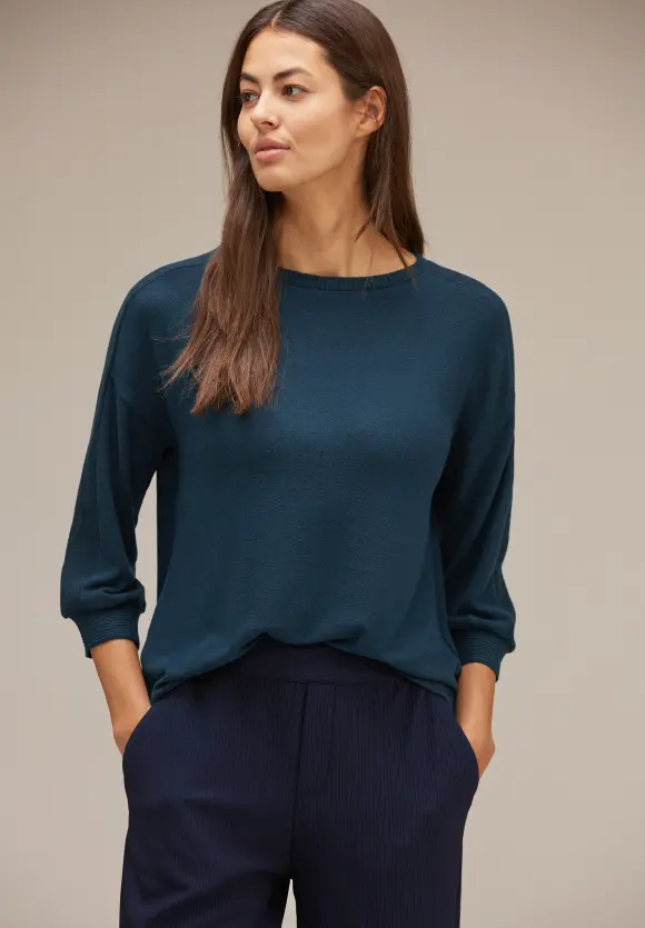 Street One Cosy Shirt mit 3/4 Arm
