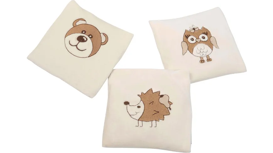 Grünspecht Bio-Leinsamenkissen für Babys mit Bezug