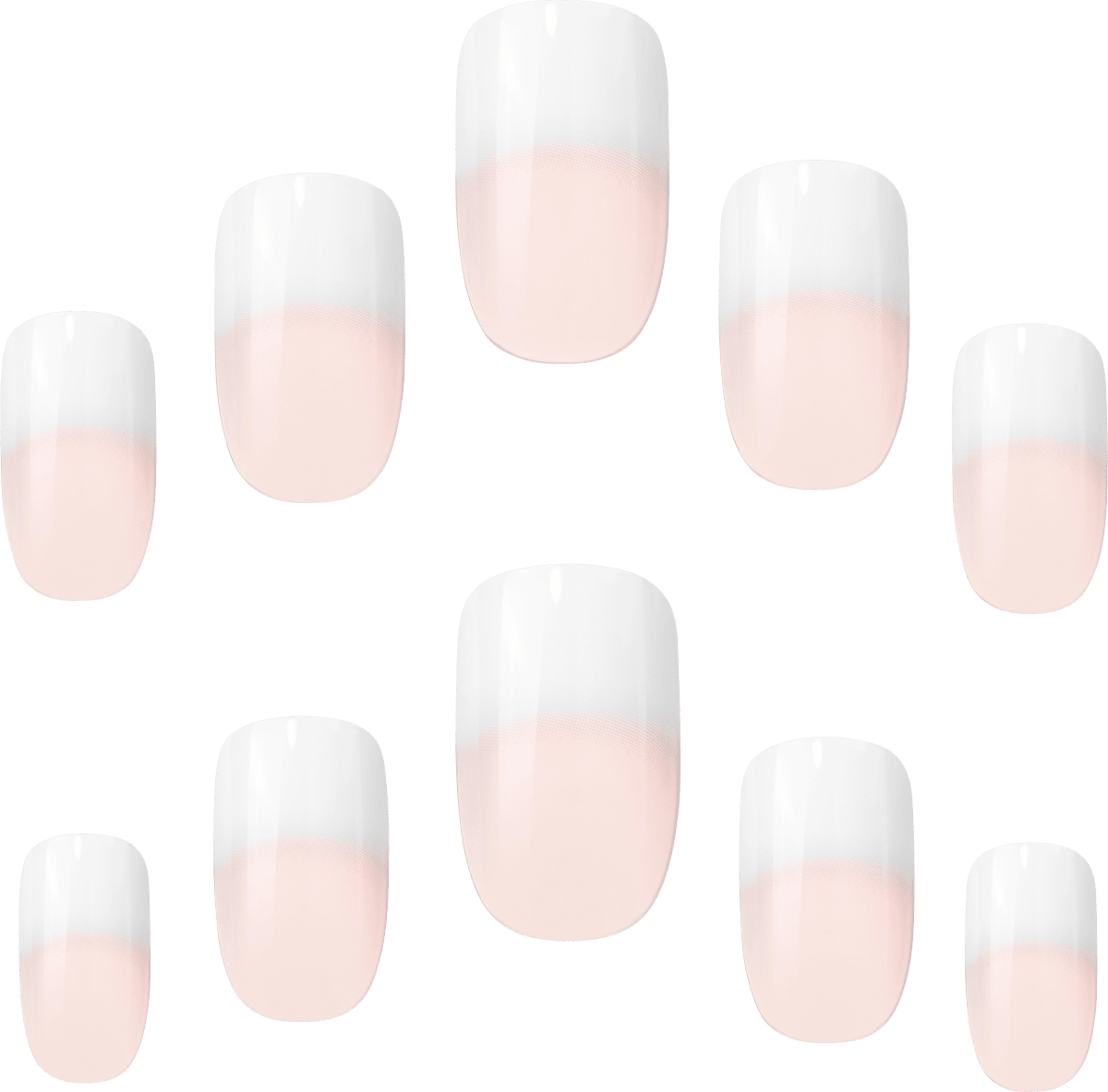 Künstliche Nägel French Nails 103 Pink 103, 24 St