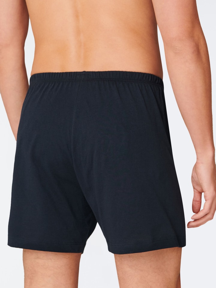 Schiesser Boxer Shorts in Schwarz, dunkelblau günstig kaufen