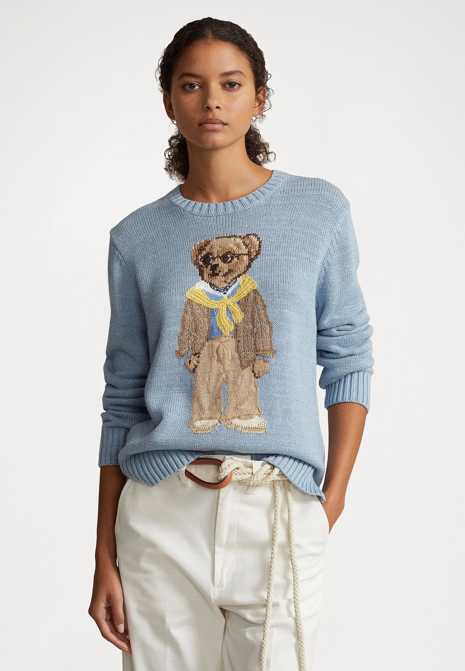 Polo Ralph Lauren BEAR LONG SLEEVE - Suéter