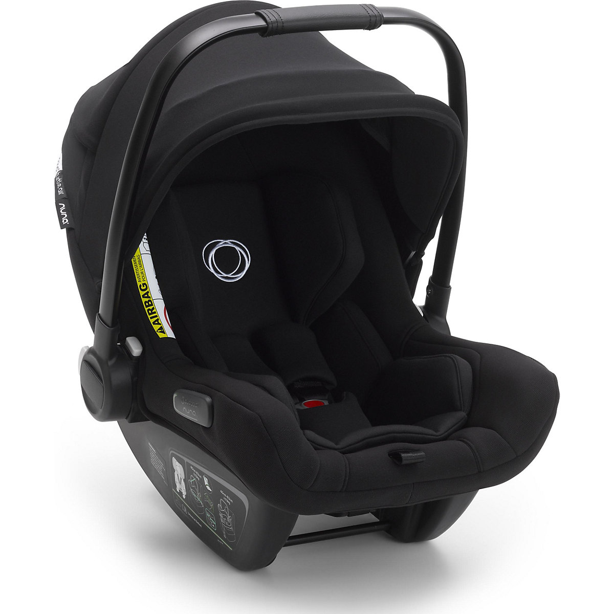Babyschale Turtle Air by Nuna , schwarz