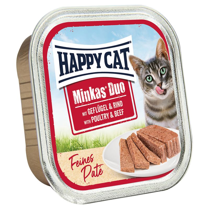 Happy Cat Minkas Duo Feines Paté zu TOP-Preisen