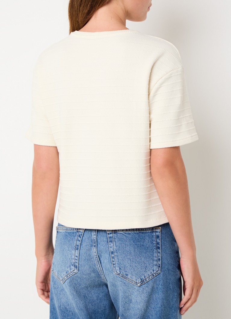 Benetton Fine-knit top with chest pockets
