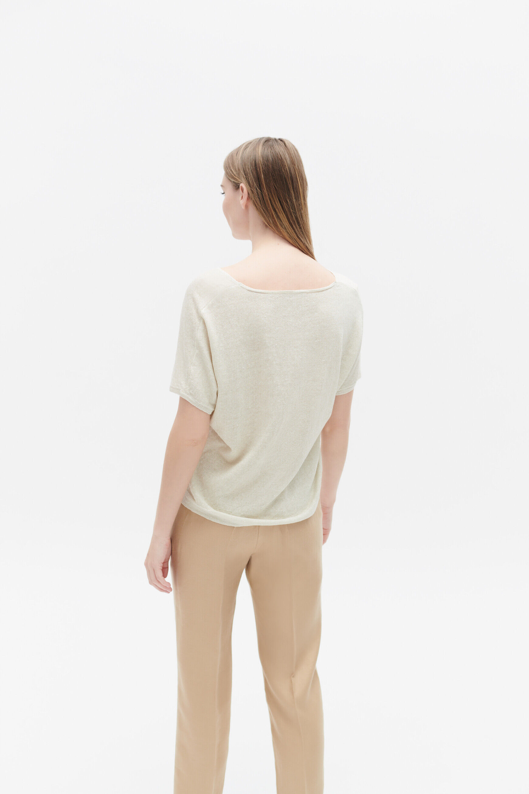 Pull milane ivoire femme