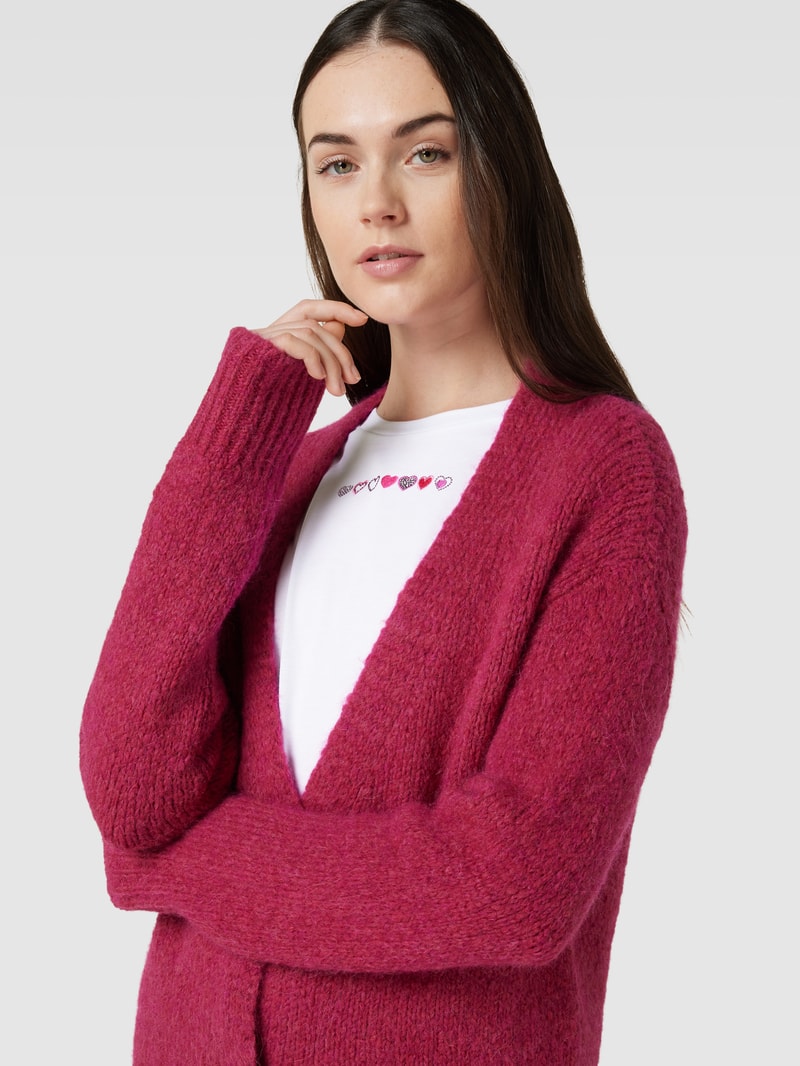 T-Shirt mit Ziersteinbesatz in offwhite