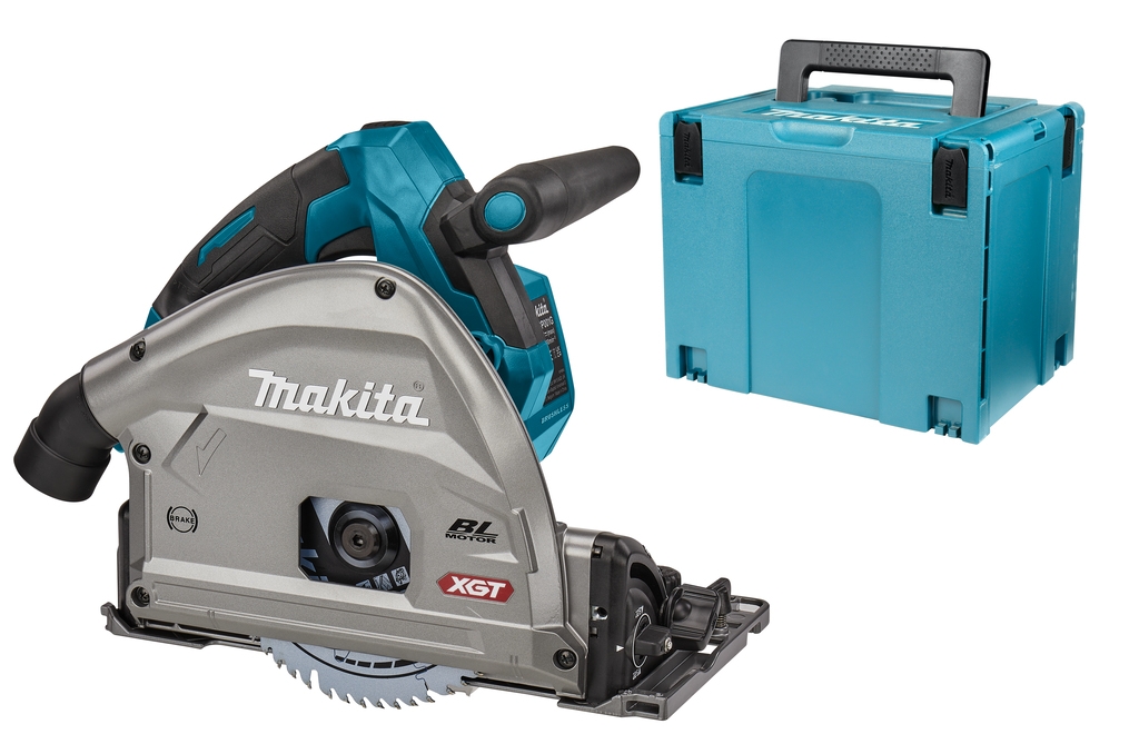 Makita SP001GZ03 Βυθιζόμενο πριόνι 40V max 165 mm σε M-Box με πομπό AWS χωρίς μπαταρίες και φορτιστή