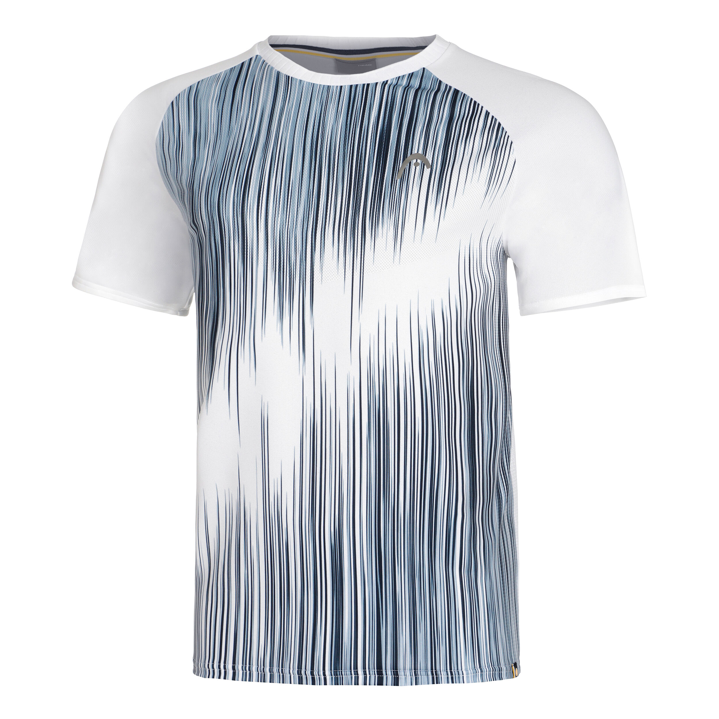 Performance T-Shirt Herren - Weiß, Dunkelblau
