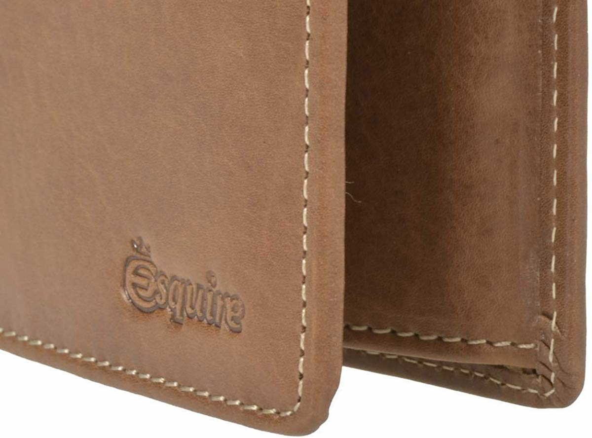ESQUIRE Geldbörsen & Etuis braun 0459-18 Denver Dog cognac