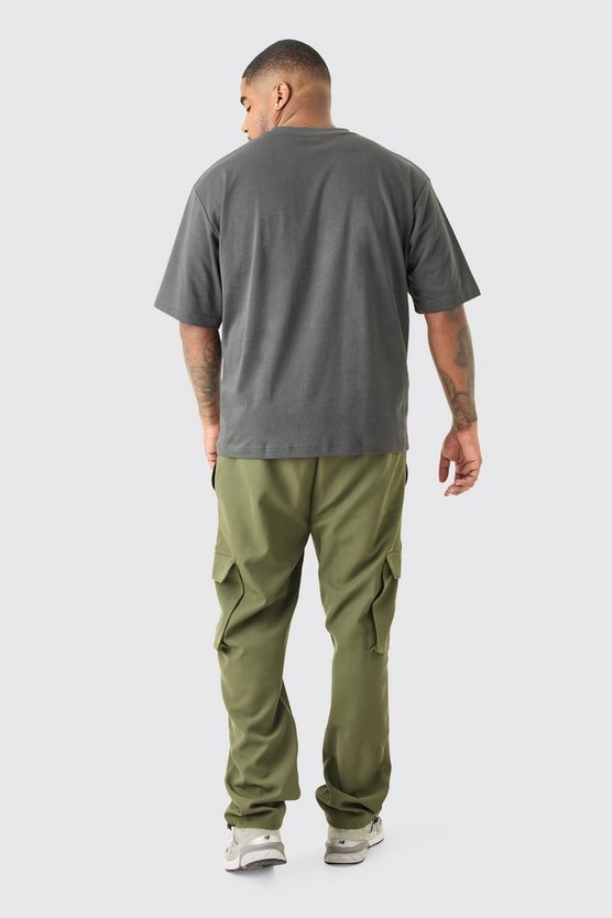 Plus elastische leichte Skinny Cargo-Hose